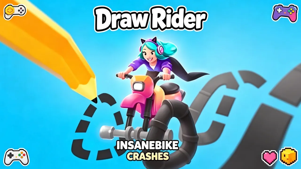 Draw Rider Unblocked Tips – How to Beat Hard Physics Bike Levels Online (2026)