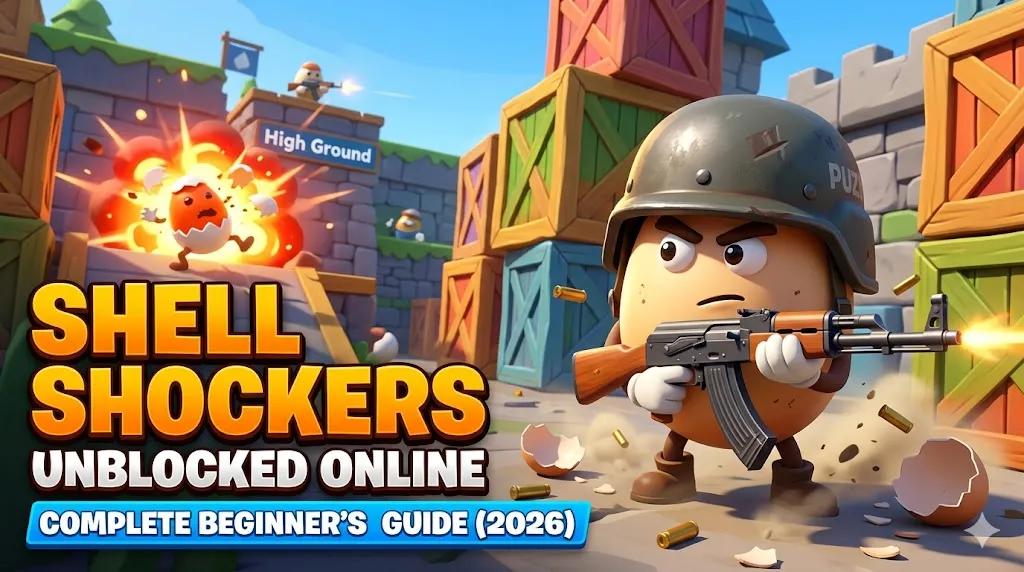 Shell Shockers Unblocked Play Online: Ultimate Guide + Best Beginner Weapons (2026)